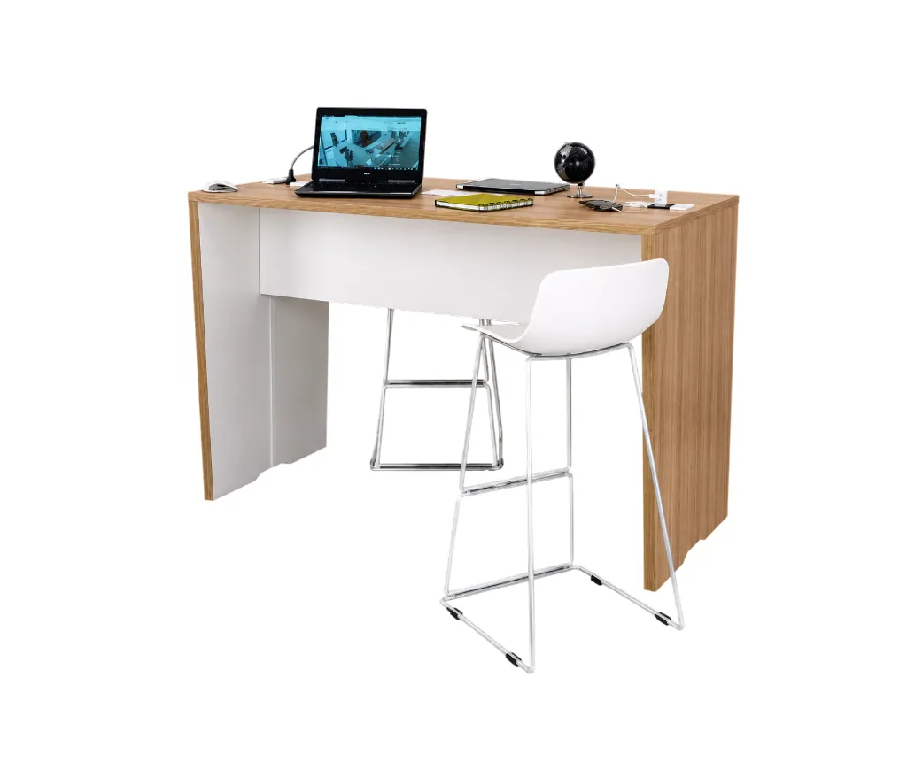 Table haute connectée pour réunion.webp