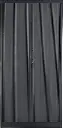 KYOTO - Armoire Haute 200x90x45CM Gris Anthracite sophia 3.webp