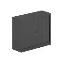 OKINAWA - Armoire Basse 120 x 110CM Gris Anthracite sophia 1.webp