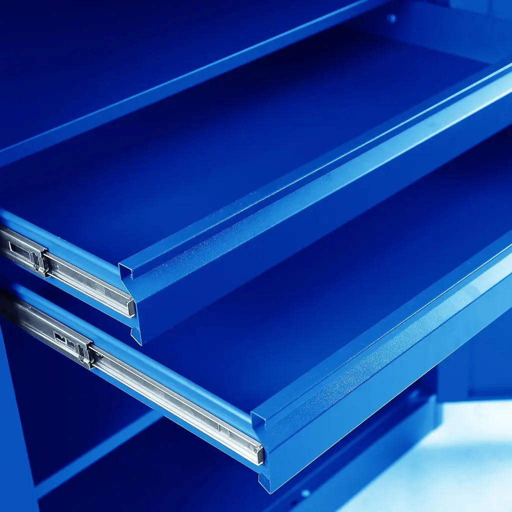 Armoire Atelier 180 x 50 x 100CM Bleu  SOPHIA 4.webp