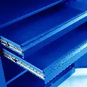 Armoire Atelier 180 x 50 x 100CM Bleu  SOPHIA 4.webp