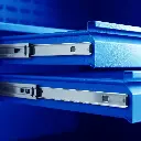 Armoire Atelier 180 x 50 x 100CM Bleu  SOPHIA 3.webp