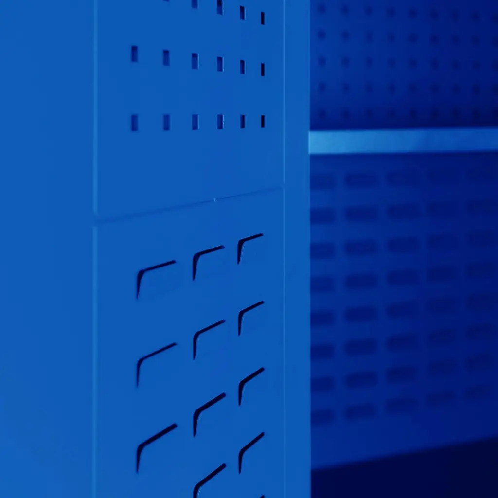 Armoire Atelier 180 x 50 x 100CM Bleu  SOPHIA 5.webp