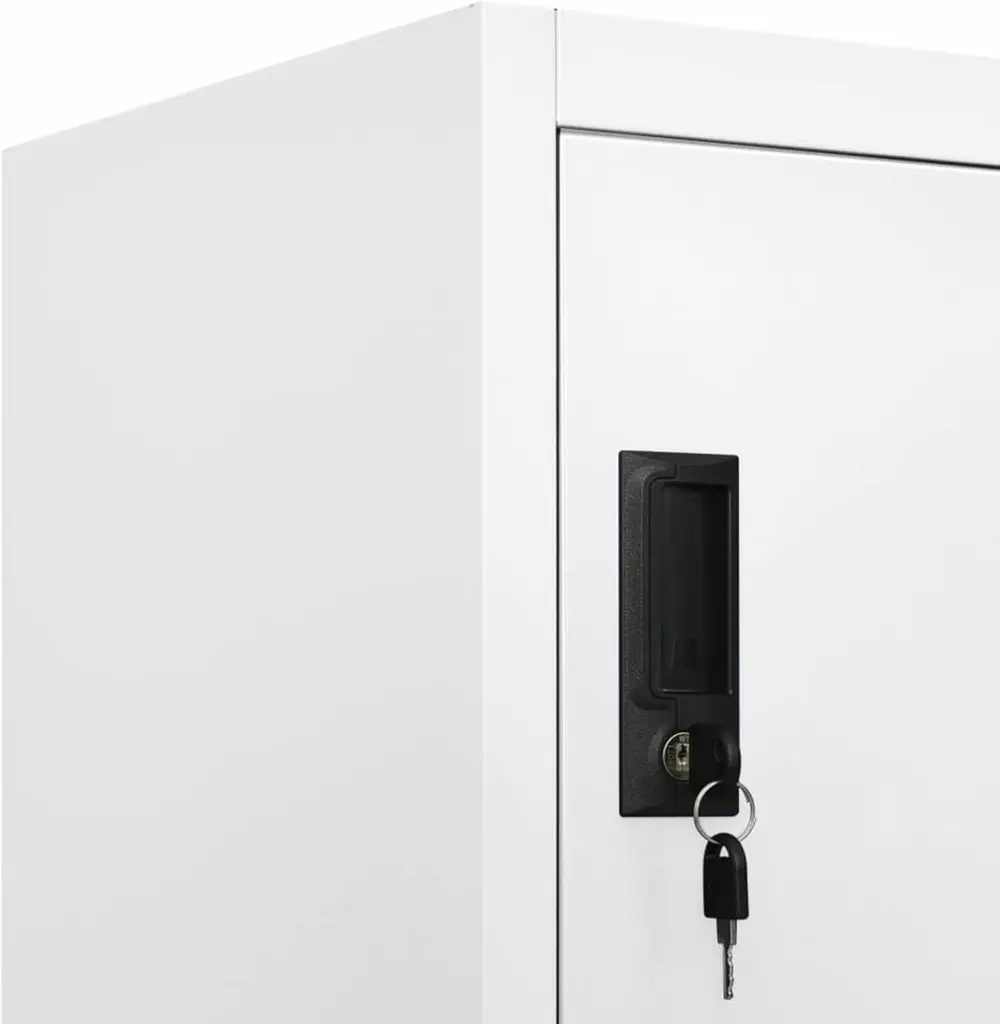 Casier Métallique 12 Portes Démontable 1850 x 900 x 400mm Blanc 7.webp