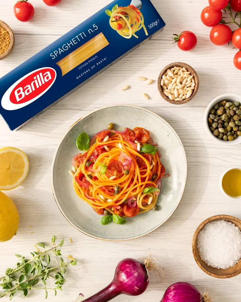 BARILLA - Pâtes Spaghetti N°5, 500 G 6.webp