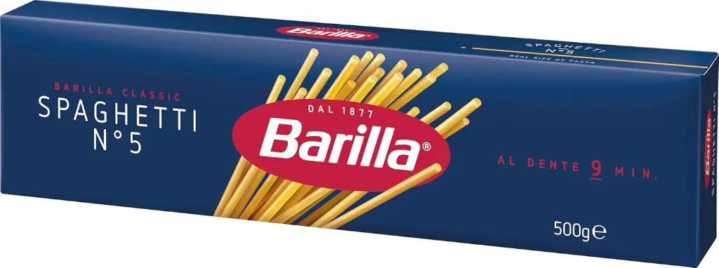 BARILLA - Pâtes Spaghetti N°5, 500 G 4.webp
