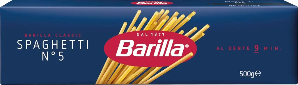 BARILLA - Pâtes Spaghetti N°5, 500 G 2.webp