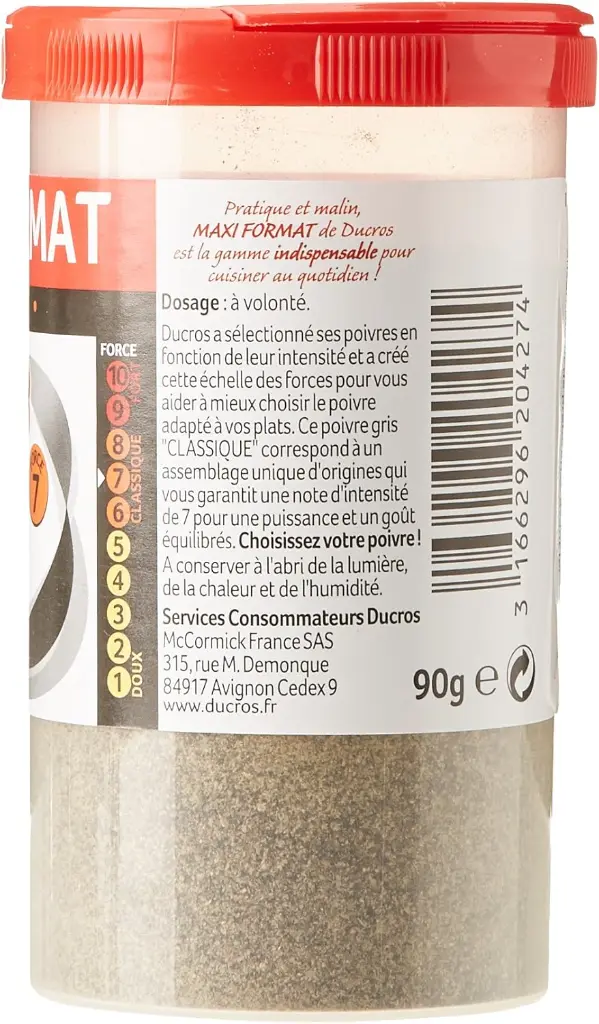 DUCROS - Poivre Gris Moulu 90 G 2.webp