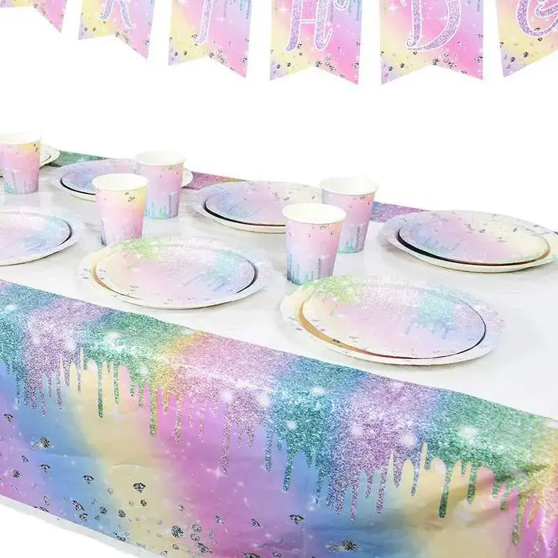 Ensemble de Décorations de  confettis et guirlande de diamants 3.webp