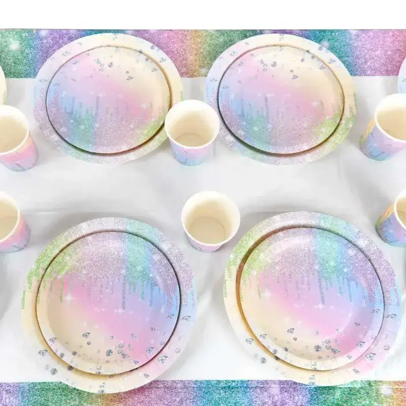 Ensemble de Décorations de  confettis et guirlande de diamants 4.webp