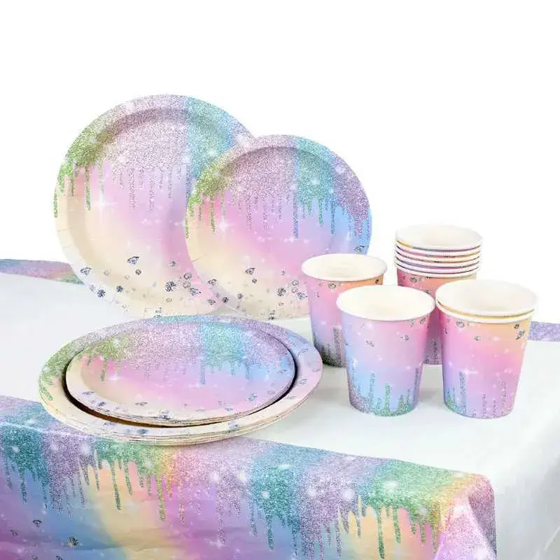Ensemble de Décorations de  confettis et guirlande de diamants 2.webp