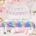 Ensemble de Décorations de  confettis et guirlande de diamants 5.webp