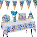 Ensemble de Décorations de fête sur le thème de Stitch 2.webp