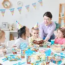 Kit Décorations Fête Enfants Nappe Gobelets Assiettes Ballons  3.webp