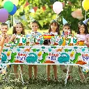 Ensemble de Décorations de fêted'anniversaire dinosaure 2.webp