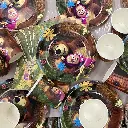 Ensemble de Décorations pour fête d'anniversaire Masha et Michka 5.webp