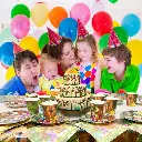 Ensemble de Décorations pour fête d'anniversaire Masha et Michka 3.webp