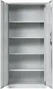 Armoire d'atelier en métal à 2 portes – 198 × 120 CM 4 SOPHIA MAYOTTE.webp