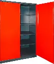 Armoire à outils métallique à 2 portes - 110 × 58 × 192 CM SOPHIA MAYOTTE 4.webp