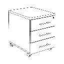 Caisson de bureau sur roulettes – 3 tiroirs sophia mayotte 2.webp