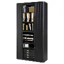 Armoire haute à rideaux EasyOffice.webp