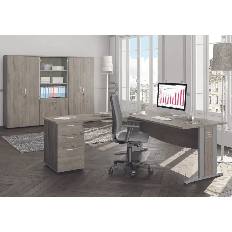 Armoire haute 2 portes – blanc perle – 80 × 47 × 180 cm SOPHIA MAYOTTE.webp