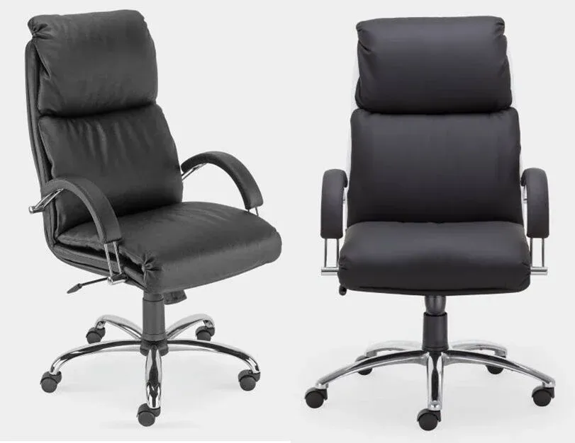 Fauteuil de direction Nadir en cuir sophia mayotte 1.webp