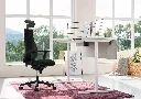 Fauteuil de bureau ergonomique Viden avec têtière et accoudoirs 3D Noir Sophia Mayotte 01.webp