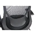 Fauteuil de bureau ergonomique Prorelax avec repose-jambes noir sophia mayotte 03.webp
