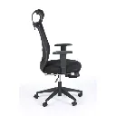 Fauteuil de bureau ergonomique Prorelax avec repose-jambes noir sophia mayotte 09.webp