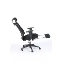 Fauteuil de bureau ergonomique Prorelax avec repose-jambes noir sophia mayotte 11.webp