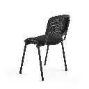Chaise de réunion Iso Mesh empilable noir sophia mayotte 01.webp