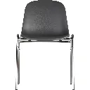 Chaise coque Beta empilable noir sophia mayotte 05.webp