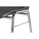 Chaise coque Beta empilable noir sophia mayotte 02.webp