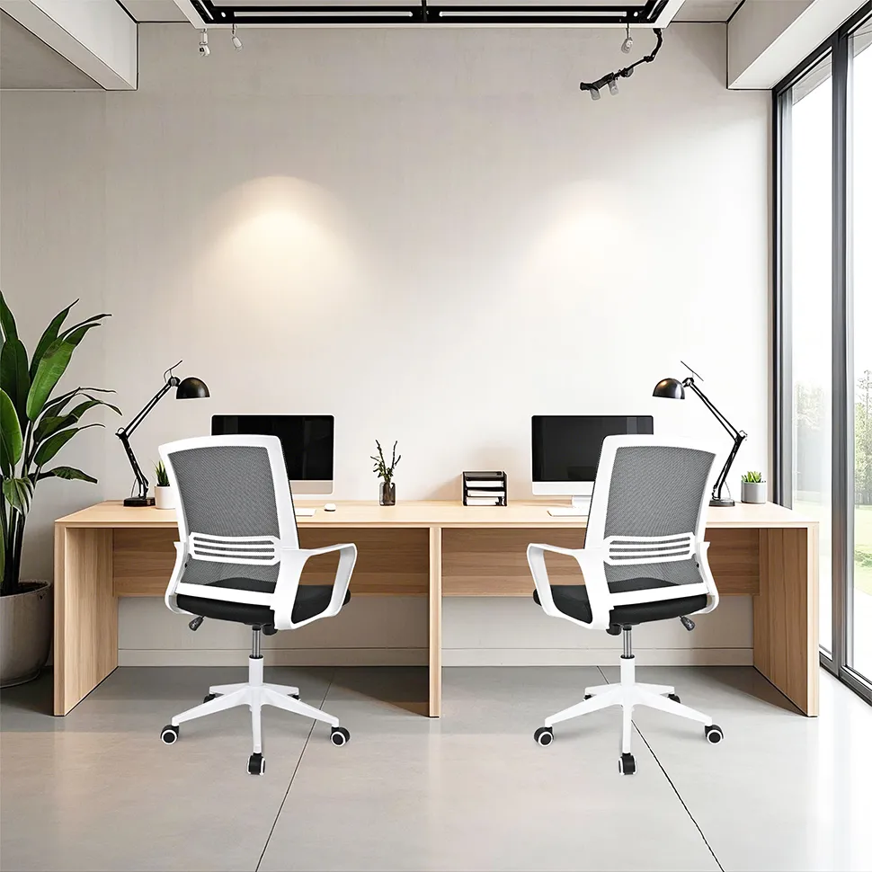 Chaise bureau SCB09BW Noir Blanc sophia mayotte 03.webp