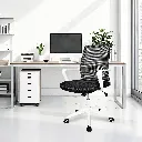 Chaise bureau SCB09BW Noir Blanc sophia mayotte 02.webp