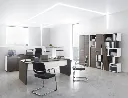 Bureau droit XENON à piètement panneaux sophia mayotte 03.webp