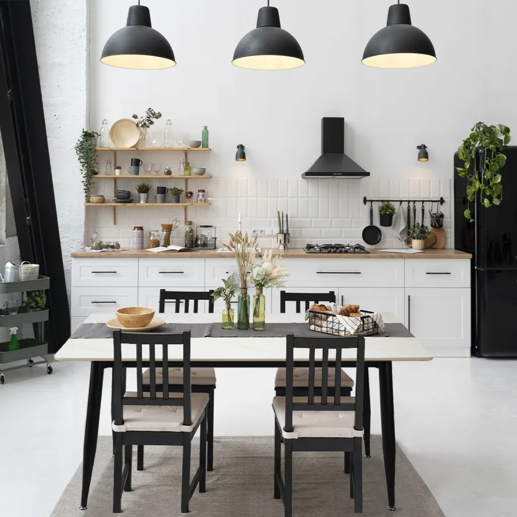 Table Marbre STS07W Noir et blanc sophia mayotte 01.webp