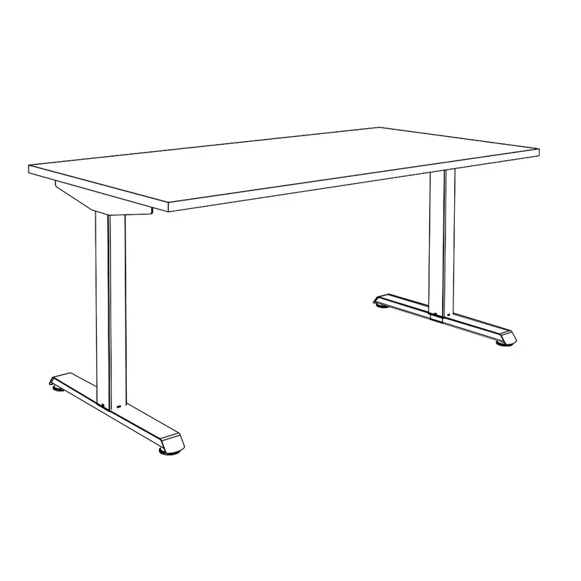Bureau réglable en hauteur électrique Nivo sophia mayotte 03.webp