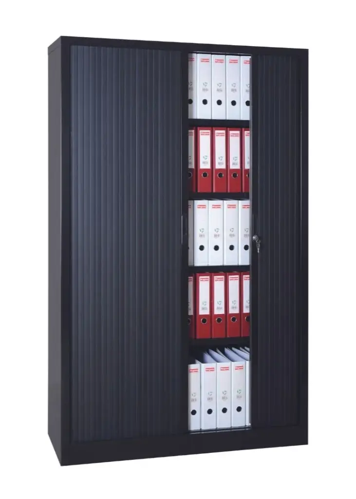 Armoire Haute 200x90x45CM Gris Anthracite