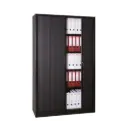 Armoire Haute 200 x 120 x 45CM Gris Anthracite