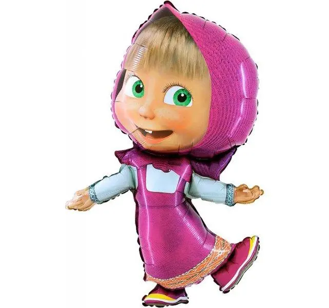 Ballon Masha et Michka 77 x 47cm