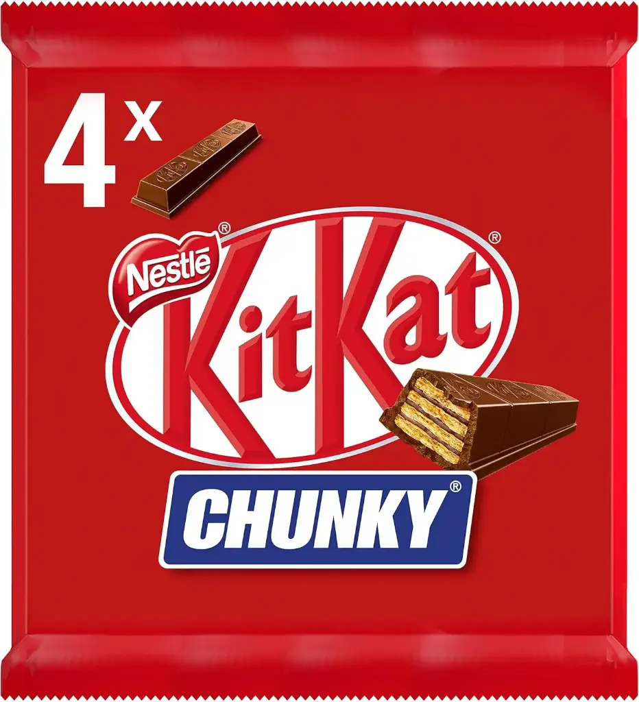 NESTLÉ - Kit-Kat Chunky 4 x 40G