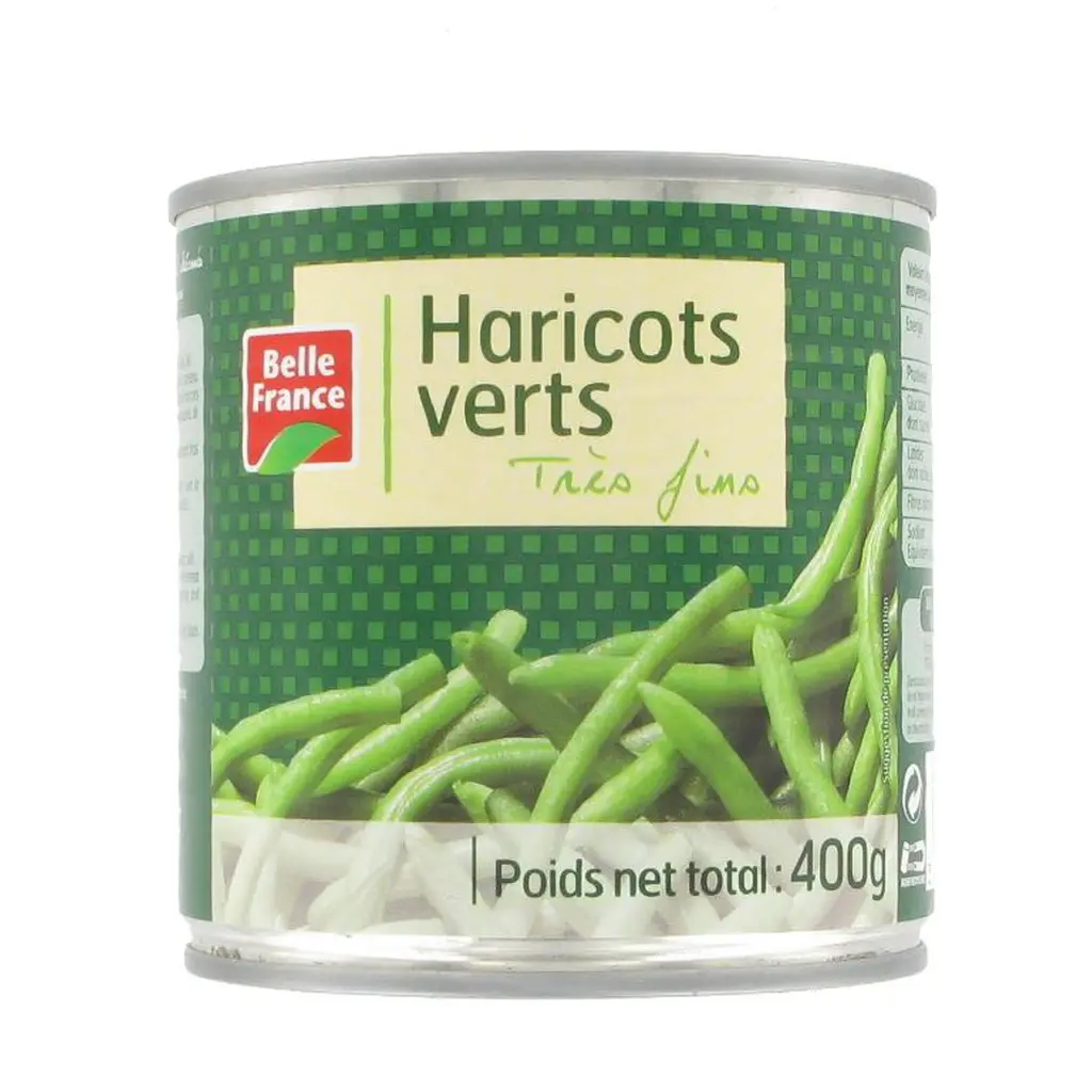 BELLE FRANCE - Haricots Verts Très Fins 