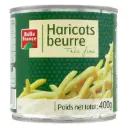 BELLE FRANCE - Haricots Beurre Très Fins En Boîte De 400 G