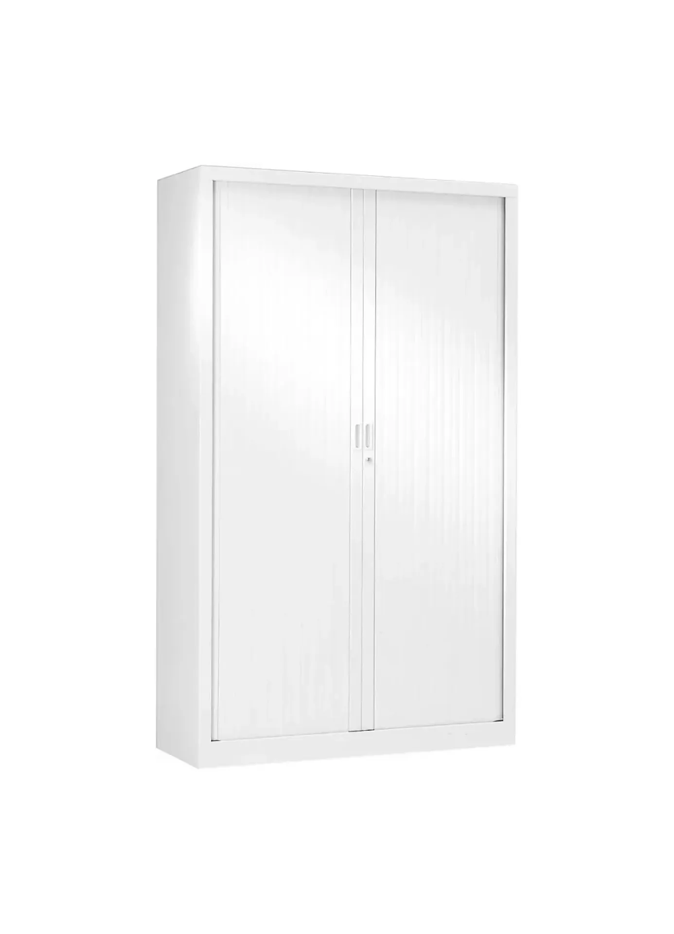 [SPH-KYOTO180x90] Armoire Métallique à Rideaux 180 x 90 x 40 CM Blanc