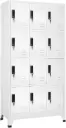 Casier Métallique 12 Portes Démontable 1850 x 900 x 400mm