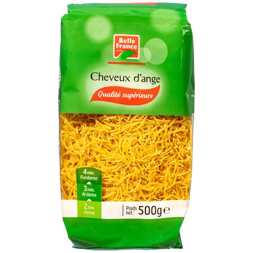 BELLE FRANCE - Pâtes Cheveux D'ange 500 G 