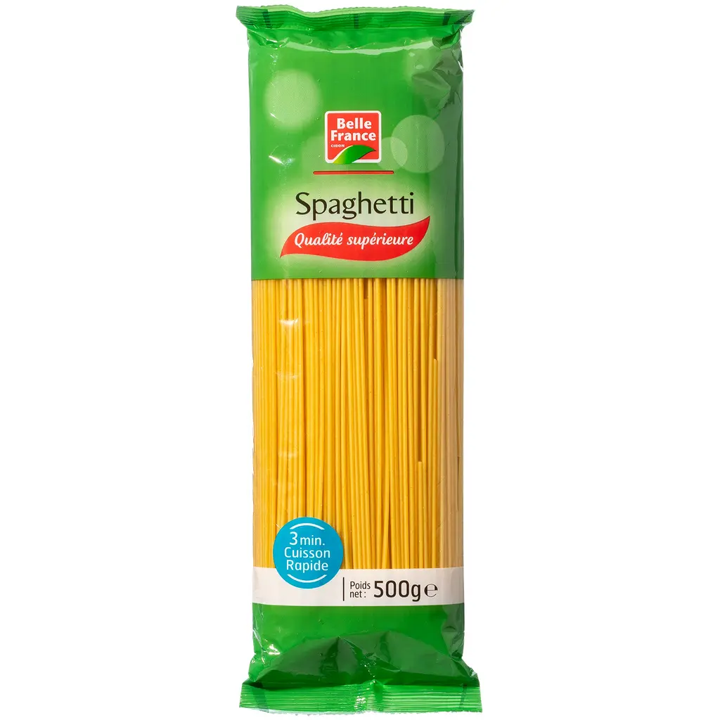 BELLE FRANCE - Spaghettis Cuisson Rapide 3 min 500 G