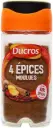DUCROS - Quatre Épices Moulues 37G - Lot De 4 